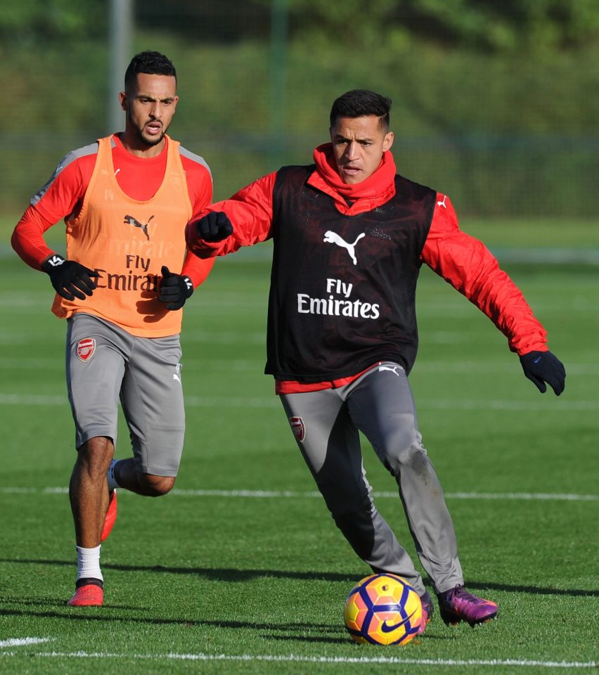  Alexis Sanchez recently returned from a gruelling trip to South America