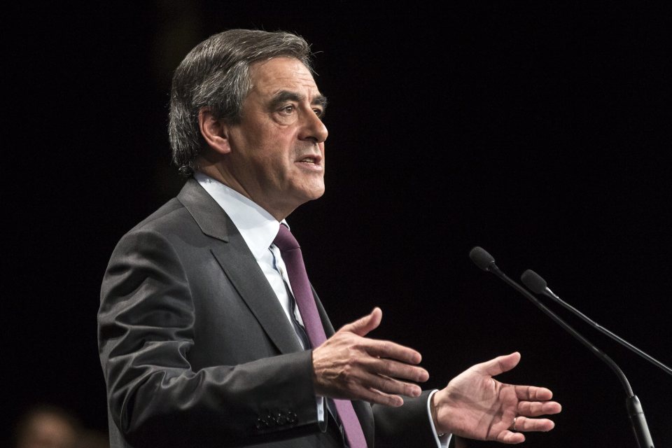  Former French Prime Minister Francois Fillon is now a favourite