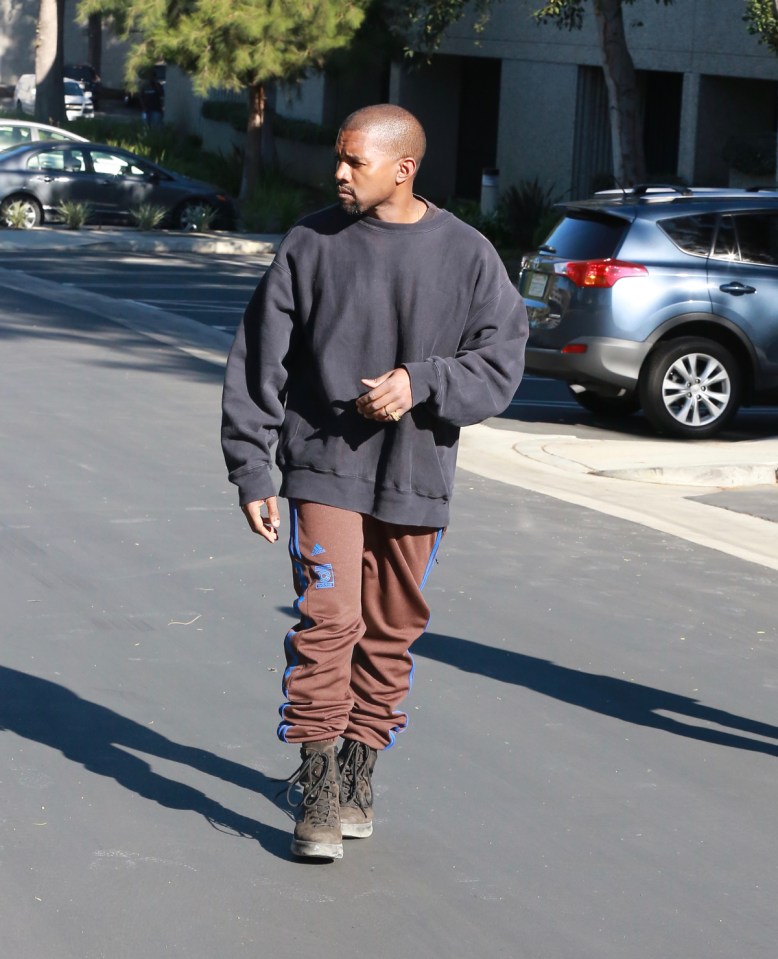  Kanye has been increasingly under strain after working non stop