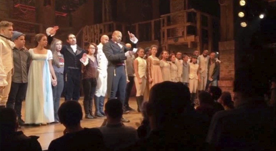  Mike Pence described Hamilton as 'incredible' despite being booed upon his arrival at the Broadway show