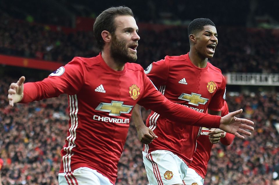  Juan Mata started against Arsenal, but even he has not clocked a speed as fast as Rooney