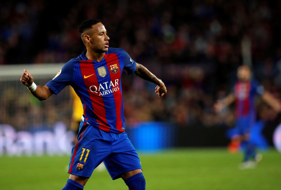  Neymar has struggled in recent weeks with Barcelona with no goals in seven