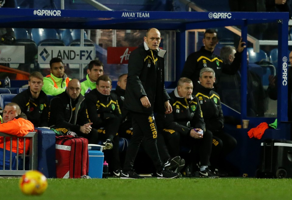  Pressure is mounting on Norwich manager Alex Neil after four successive defeats