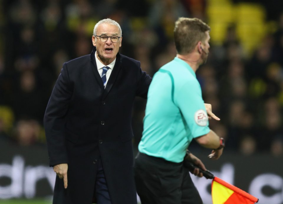  Claudio Ranieriˈs side could be facing a relegation battle after their 2-1 loss at Watford