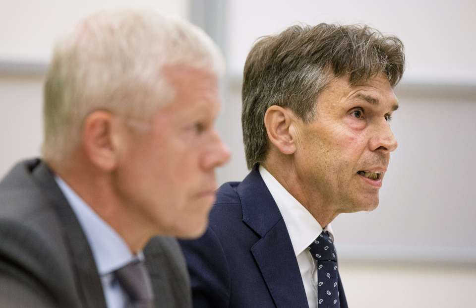  Terror expert Dick Schoof, right, has warned that because fighters are less likely to travel to Syria, the threat in Europe could be increased