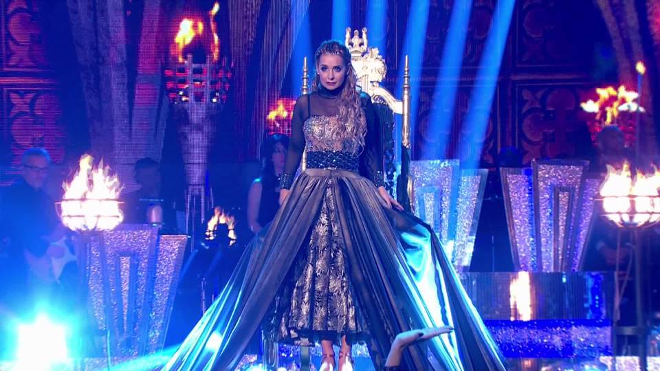  Louise Redknapp impressed the judges with her Game of Thrones inspired paso doble