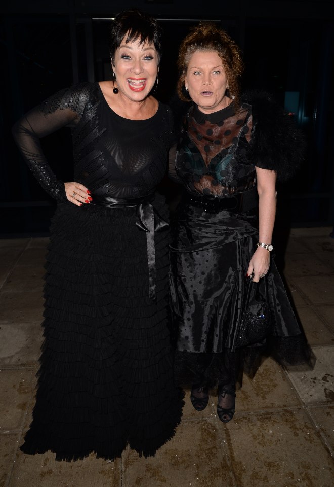  Denise Welch and Vicky Entwistle looked like they were having a ball at the charity bash