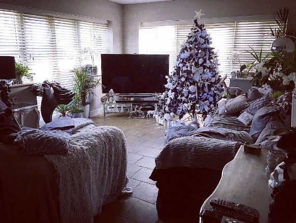  Jodie Marsh has every room in her house adorned with festive decorations