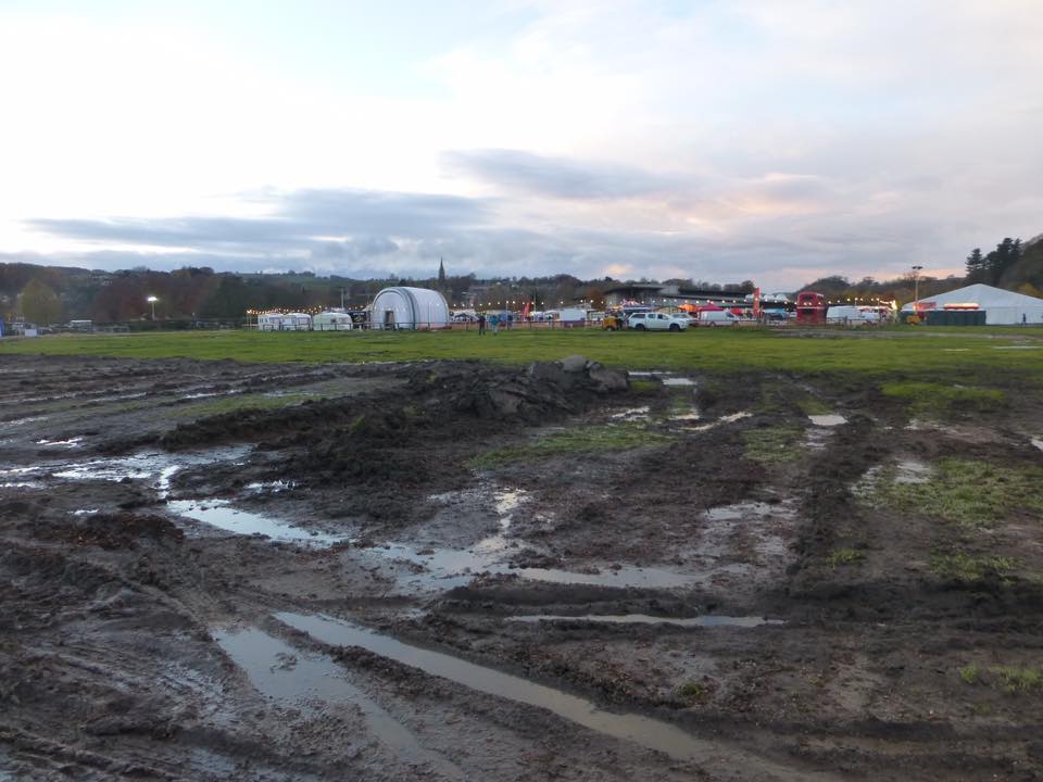  The Bakewell Winter Wonderland near Derby left visitors underwhelmed. And muddy.