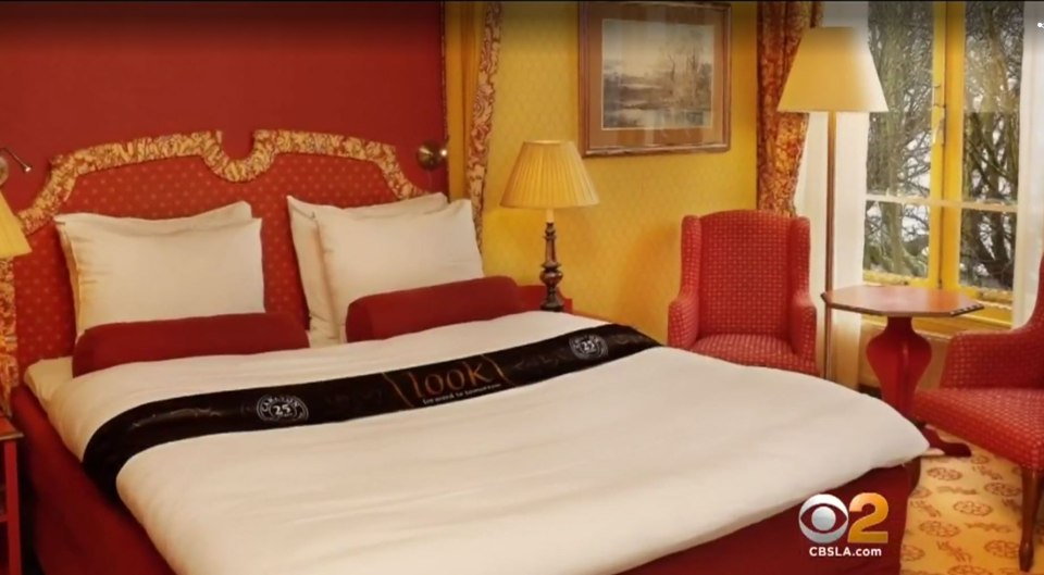  The rooms even have DOUBLE beds for a farewell fling