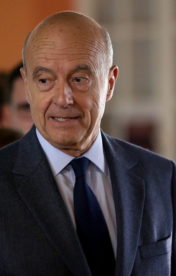  Alain Juppe is seen as a frontrunner in the elections