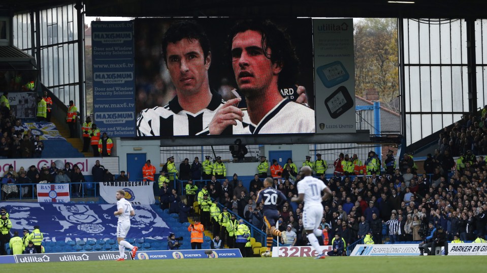  There was a fantastic tribute for Gary Speed between Leeds and Newcastle