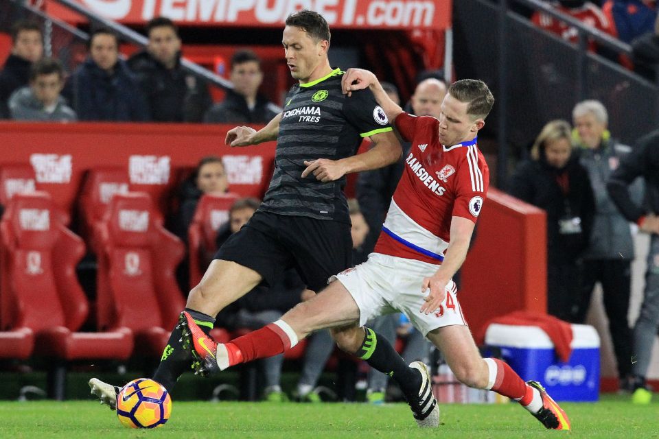  Nemanja Matic is the unsung hero in the middle of the park for Chelsea