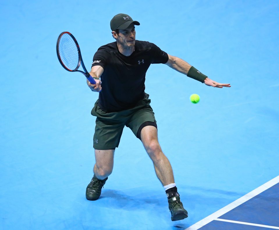  Murray was in fine form despite his semi-final exertions against Milos Raonic