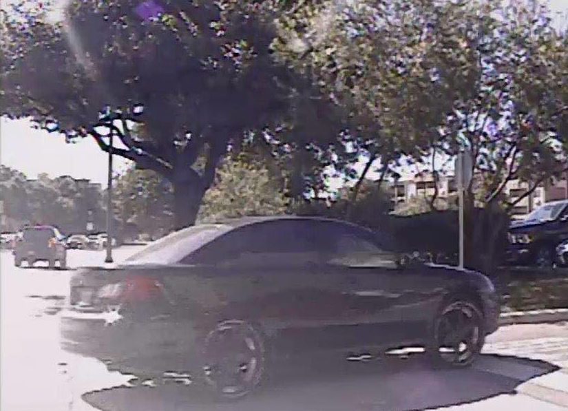  San Antonio Police have released this picture of a vehicle seen fleeing police headquarters after the shooting