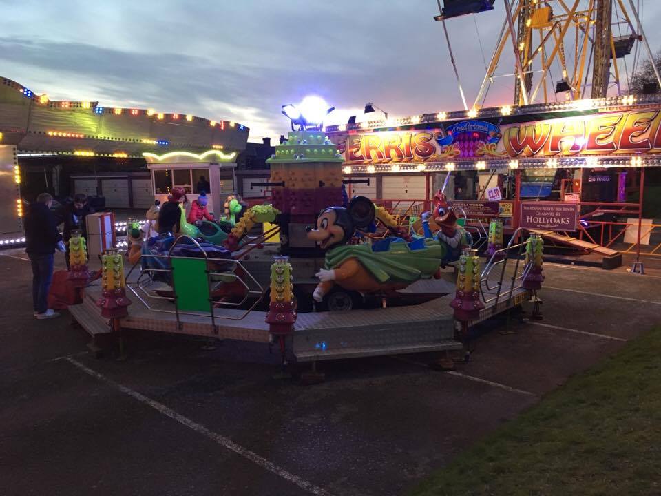 Planners blamed the 'horrendous weather' for why some of the attractions weren't ready in time