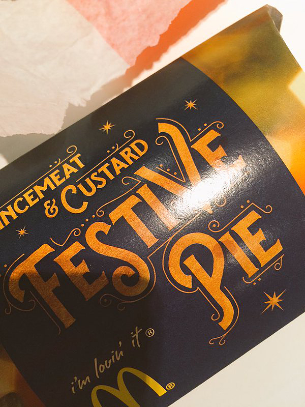  McDonald's Festive Pie was stuffed with mincemeat and custard but it's not on the menu this year