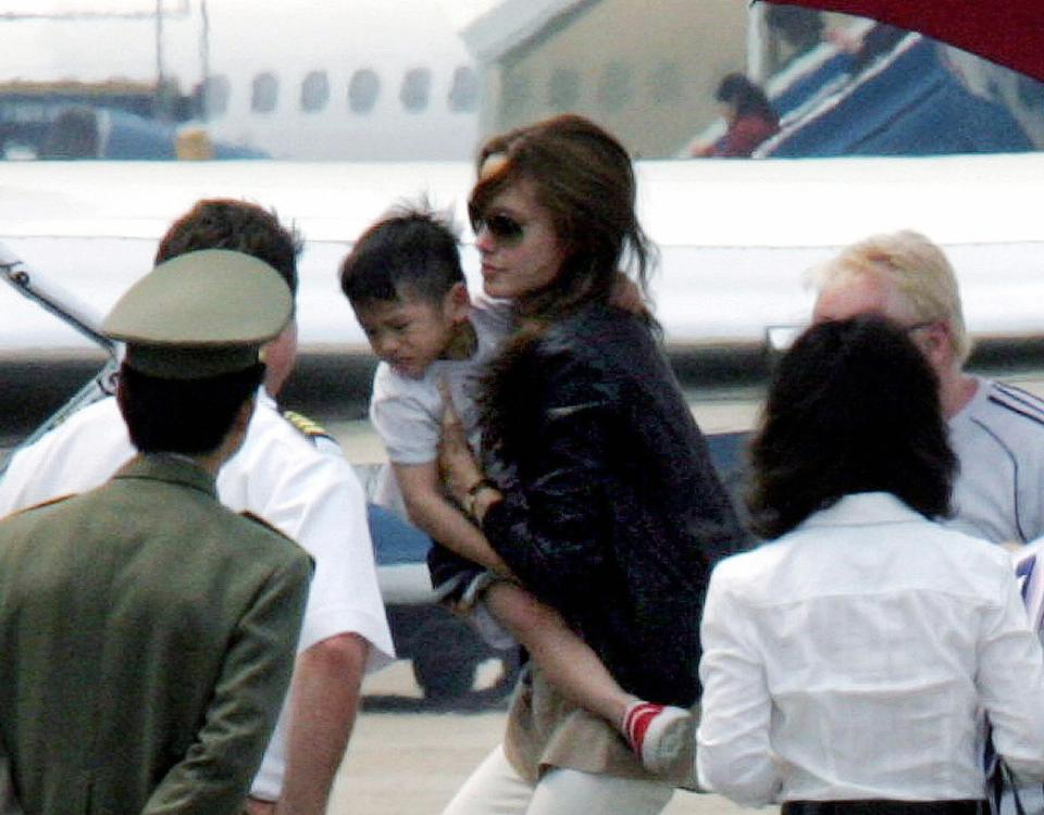  Angelina after she collected Pax in 2007 from Tam Binh