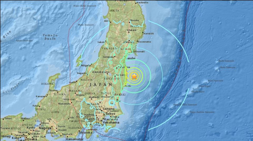  Residents are being told to evacuate after the tsunami hit shortly after 9am local time