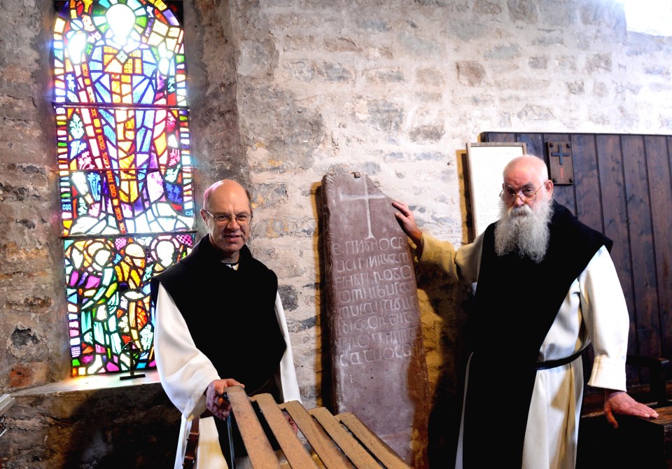  Speaking of the incident on the tranquil island, home to 18 monks, manager John Cattini said the assault is a 'sign of the modern world' Caldey Island is not used to