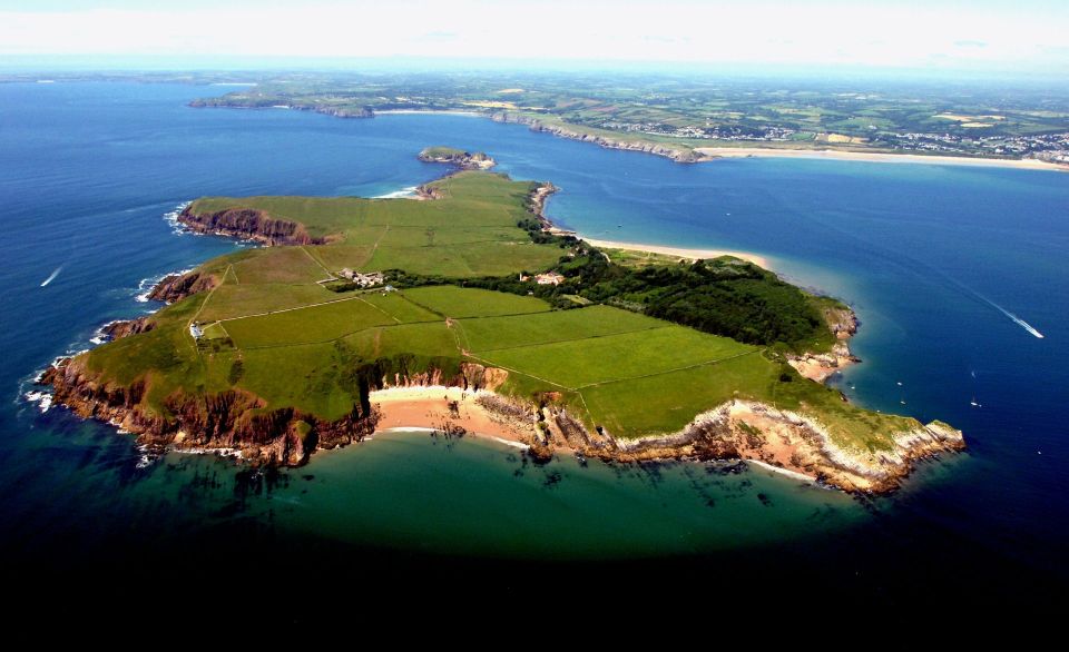  Caldey Island's first crime in living memory ... dad was arrested on the island after 'manhandling' his misbehaving seven-year-old son