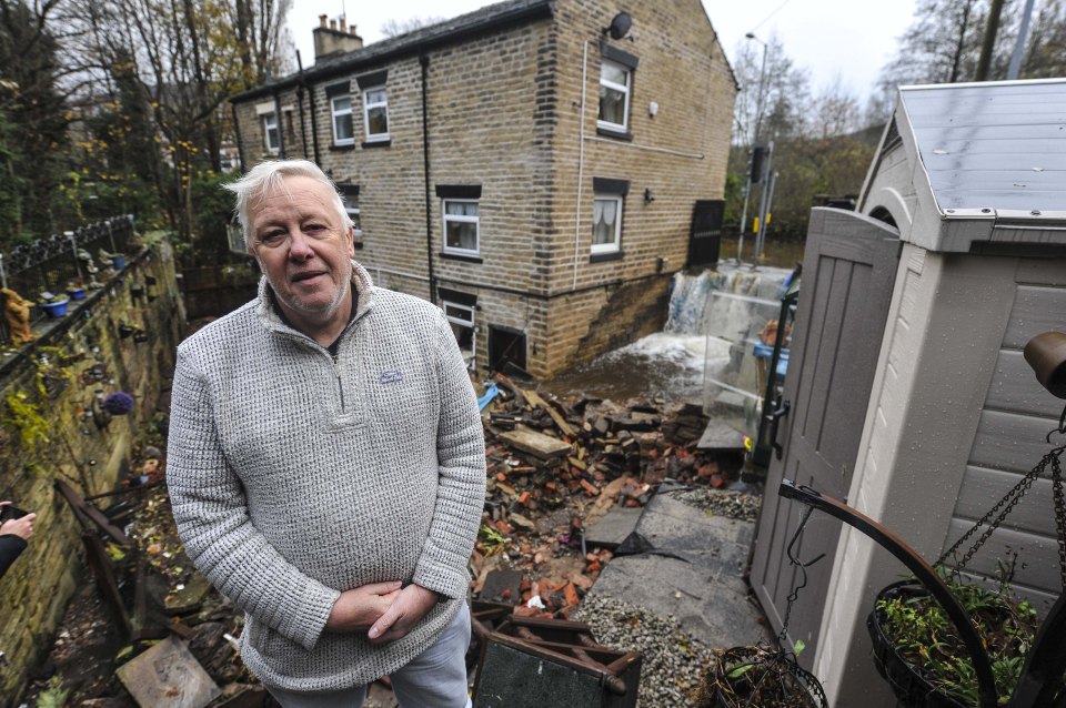  Andy Vaughan, 54, a resident of one of the homes wrecked by the flash floods