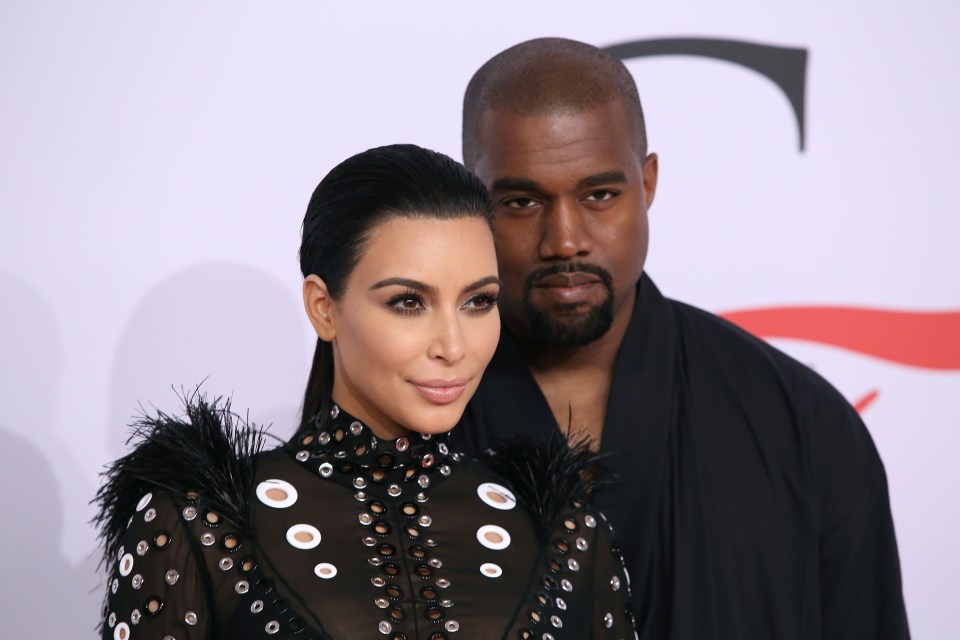  The rapper is being supported by his wife Kim Kardashian