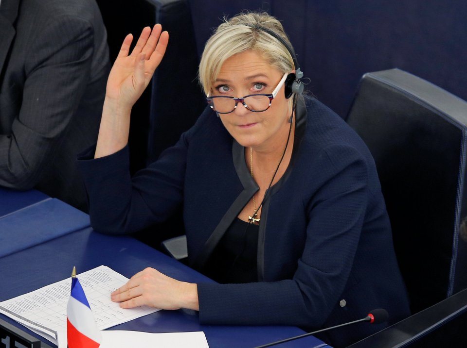  Marine Le Pen is also in the running to be the next French President