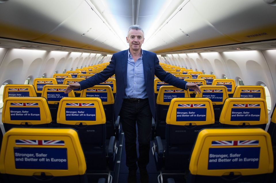  Ryanair CEO Michael O'Leary