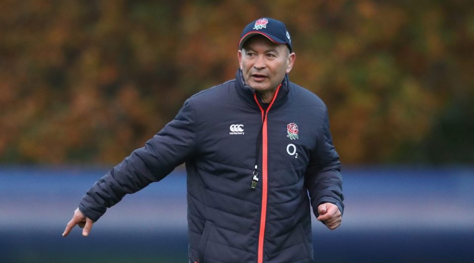  Eddie Jones and his side face Argentina on Saturday