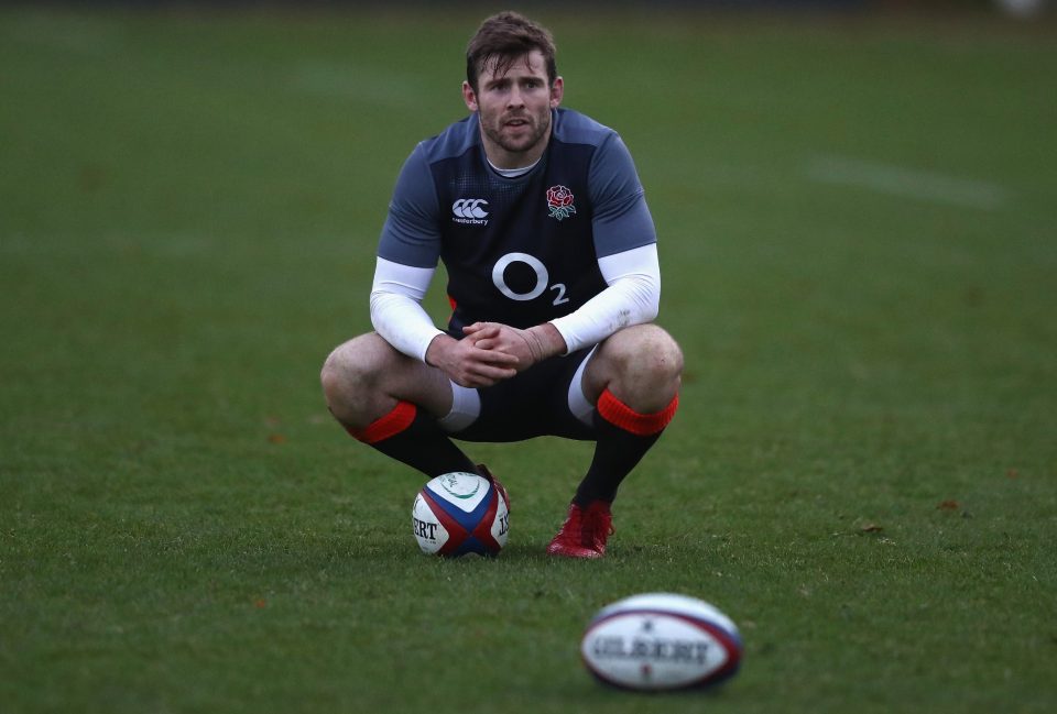  Elliot Daly is vying for a start against Argentina