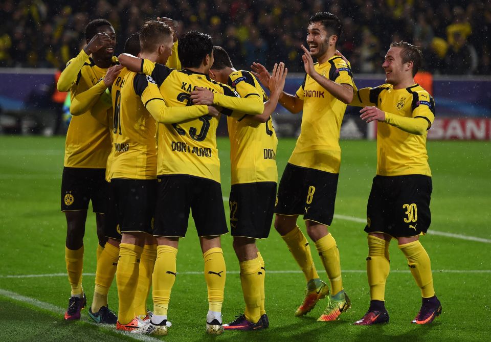  Borussia Dortmund and Legia Warsaw broke Champions League history at the Westfalenstadion