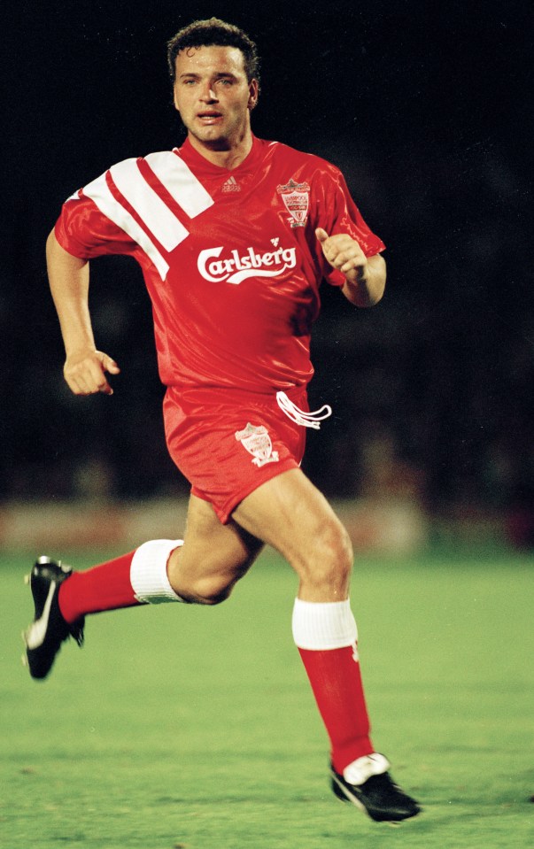  Paul Stewart pictured playing for Liverpool in 1992 - he has spoken out over the abuse