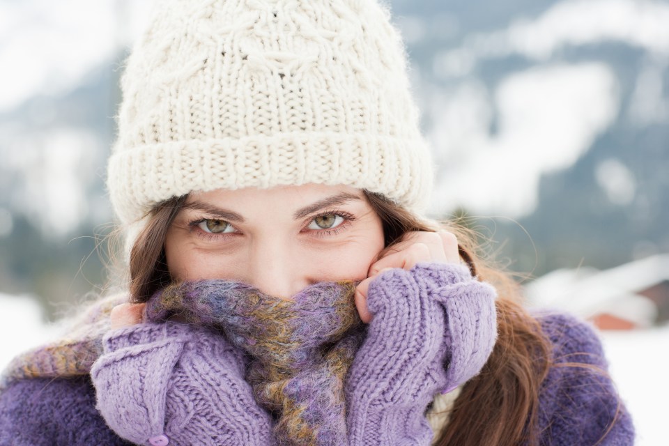  Charity Asthma UK recommend wrapping up warm in scarves to protect from the potential negative effects