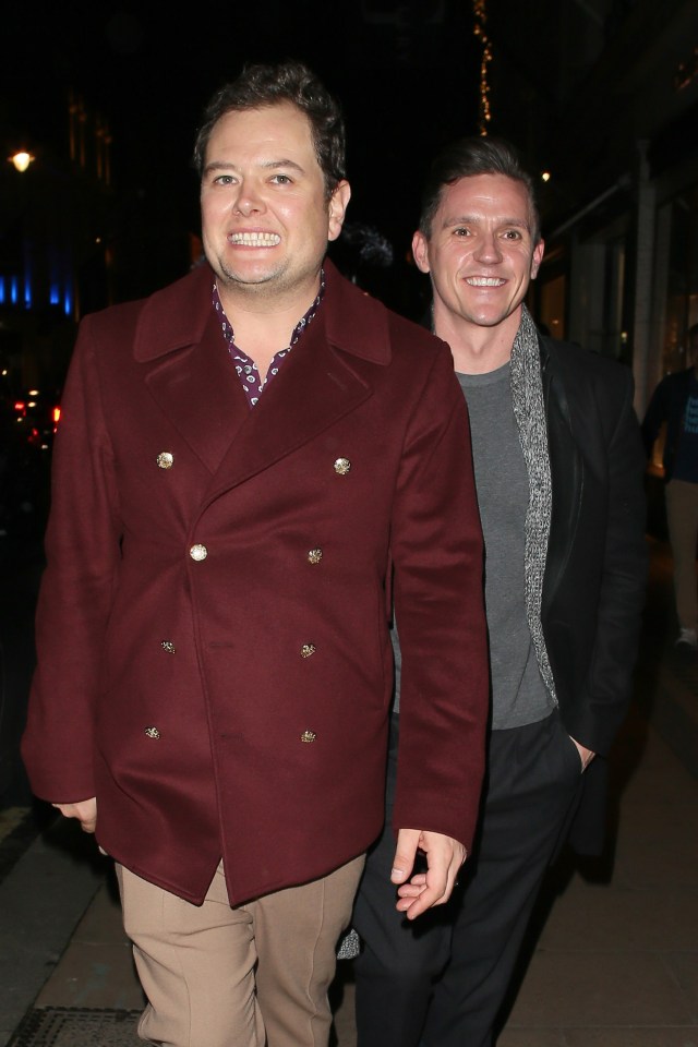  Alan Carr made fans look twice during a night out without his glasses on Tuesday evening