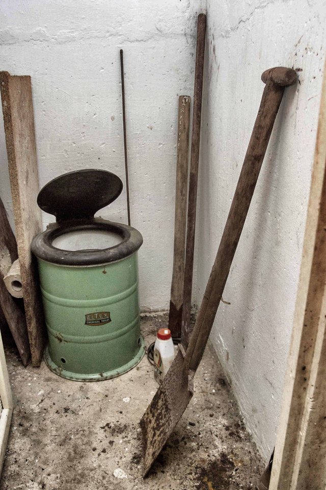  Many household objects used on a daily basis in the bunker back in the late 1950s still remain gathering dust today