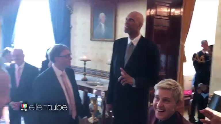  Ellen DeGeneres and superstar pals take on Mannequin Challenge at the White House