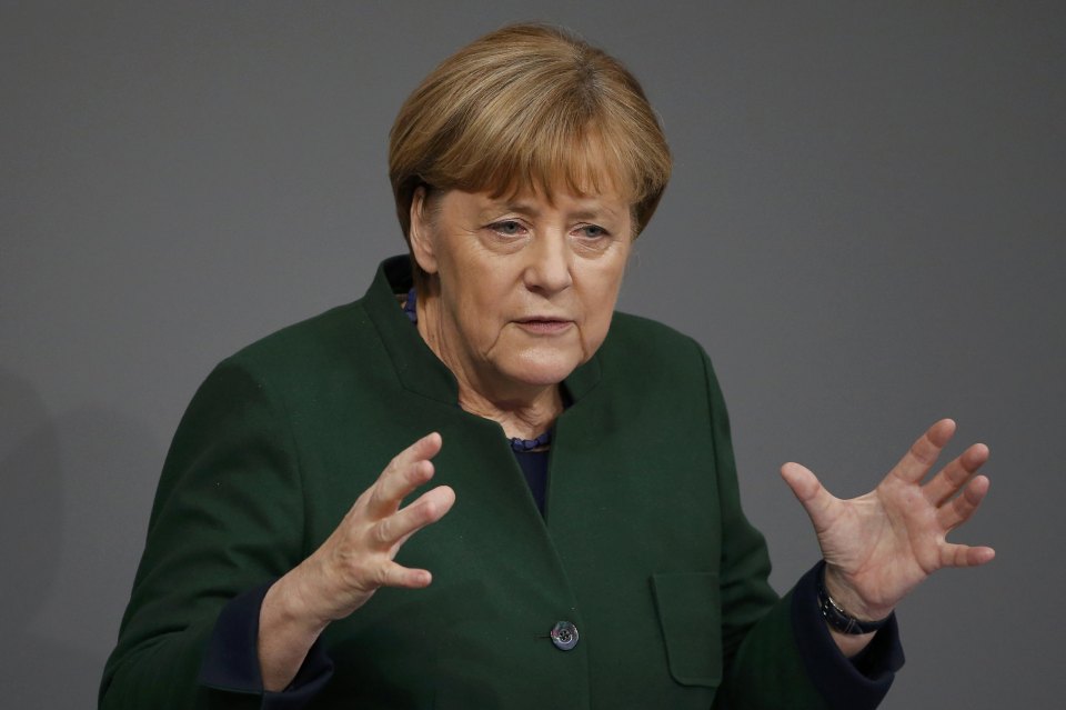  Merkel vowed to absorb hundreds of thousands of refugees