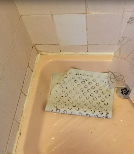  Fiorenzo Cazari Hotel has been branded a ‘slum’ by visitors who were shocked to discover its dodgy electrics, filthy shower cubicles and soiled carpets