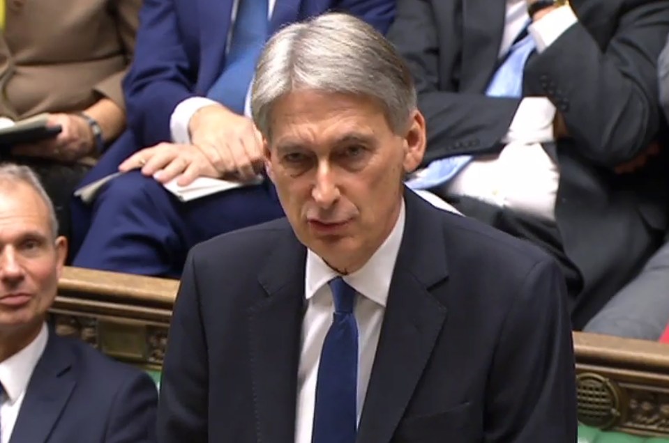  Philip Hammond offered a 30p an hour hike to the Living Wage in today's mini-budget