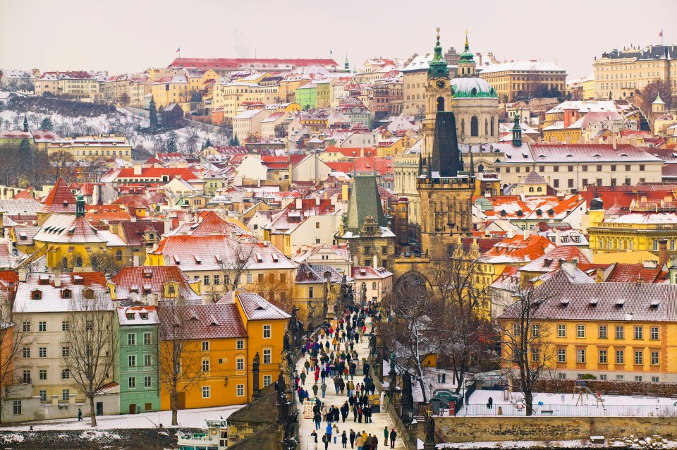  Prague is delightful on a crisp winter's day. See it for yourself this Jan-March from £169