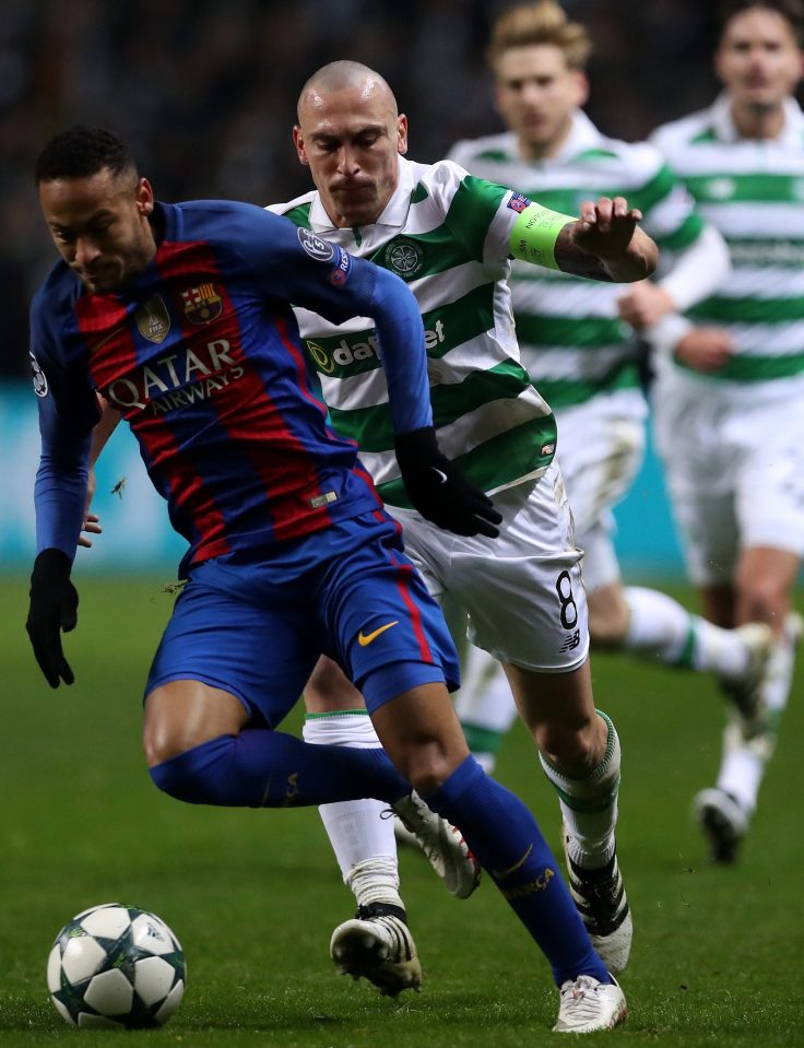  Neymar led Celtic a song and dance but couldn't score