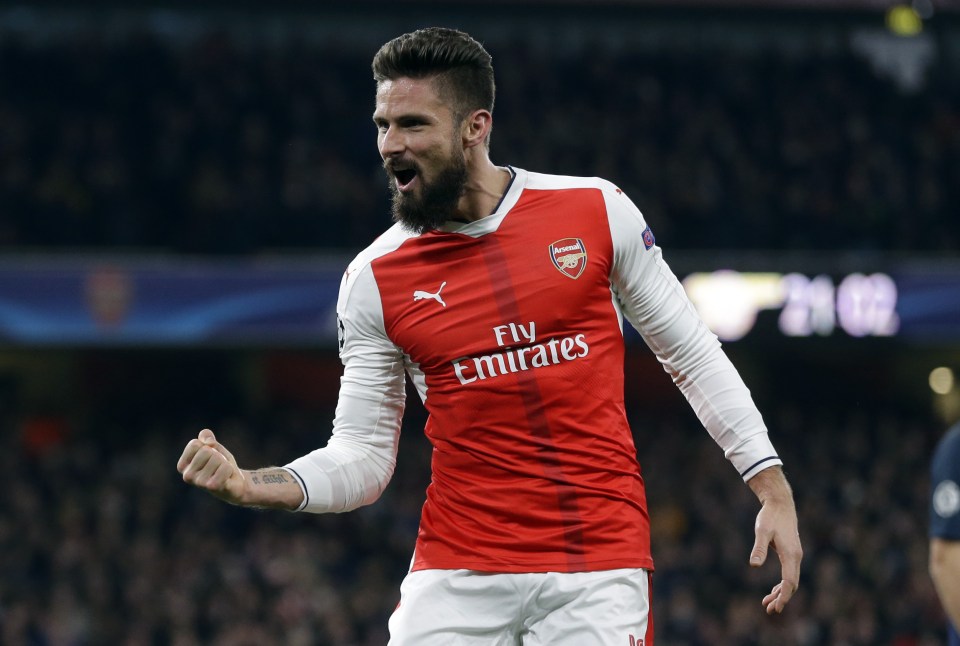  Olivier Giroud has been banging goals in for Arsenal but is still not first choice