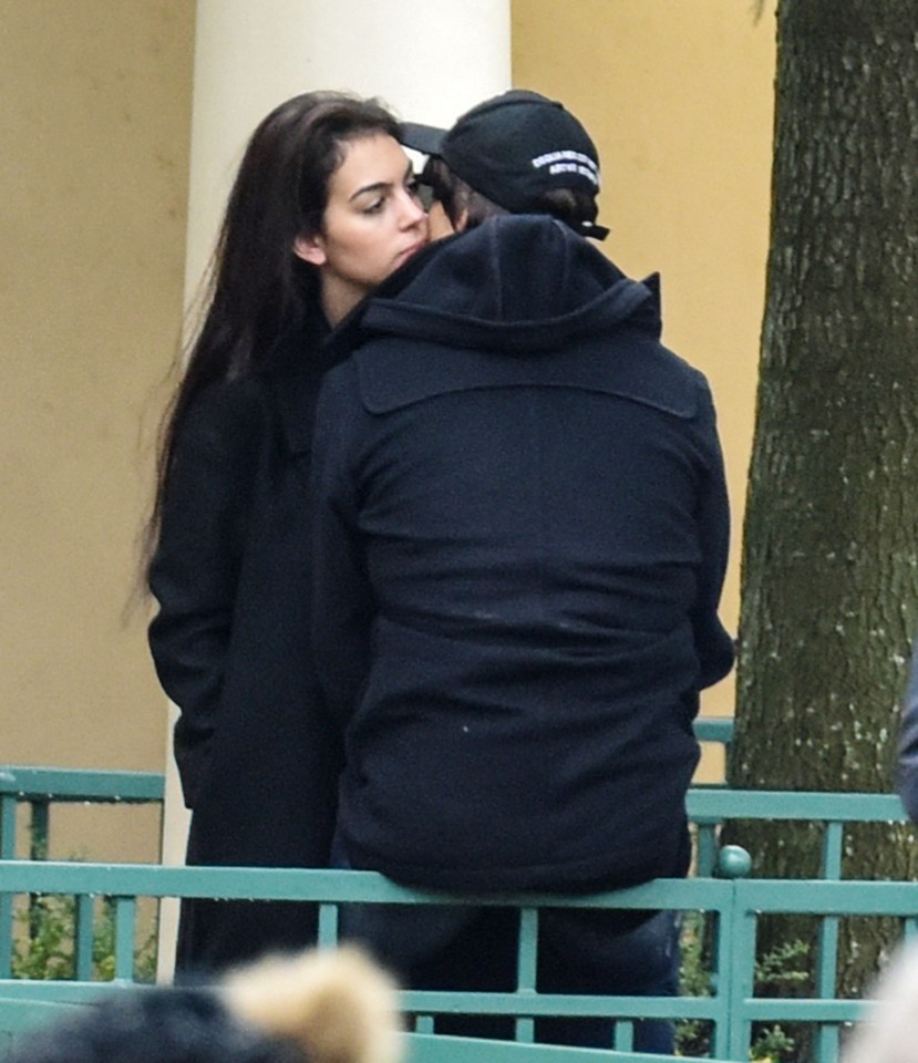  Disguised ex-Manchester United hero Cristiano Ronaldo popped off to Disneyland in Paris this week for a quick trip with his new girlfriend Georgina Rodriguez