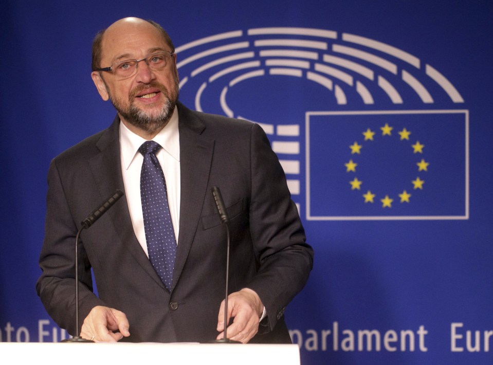  European Parliament President Martin Schulz reveals he is standing down