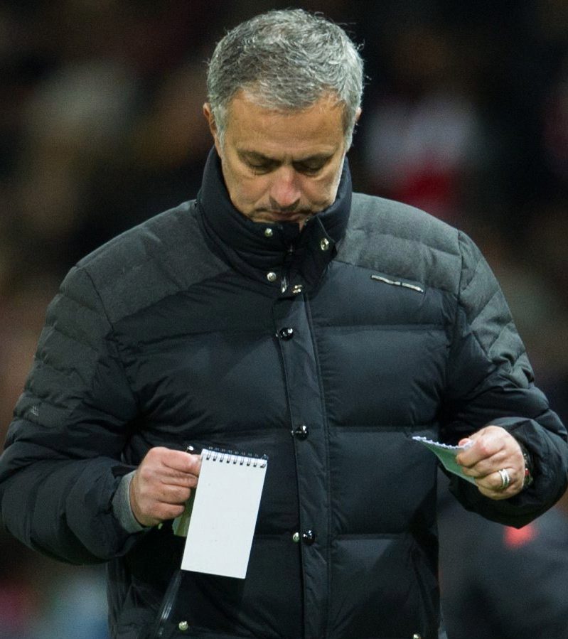 Take note...Manchester United are title contenders, says confident manager Jose Mourinho