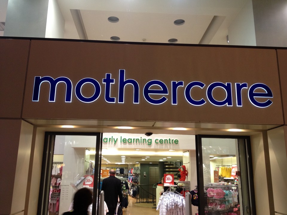  It costs £1.50 to Click and Collect from Mothercare for all orders under £30