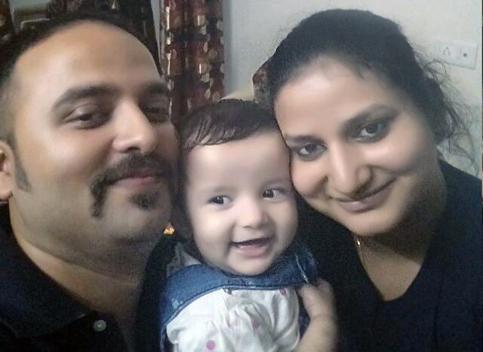  Parents Rajat, left, and Ruchita, right, contacted cops when they found bruises on their daughter