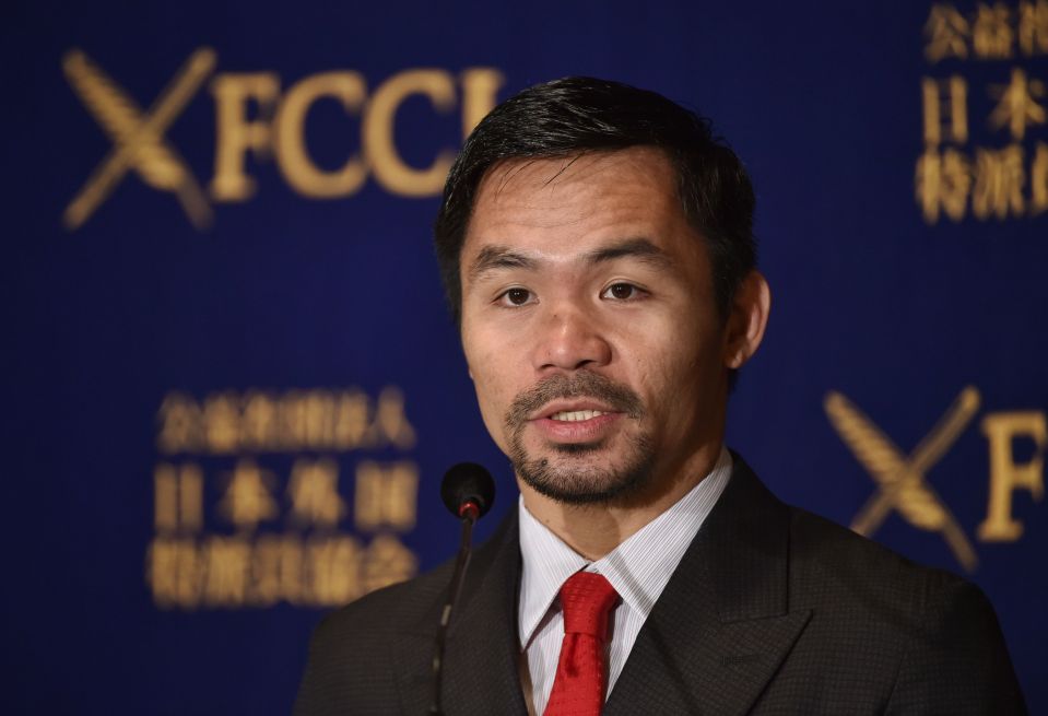  Manny Pacquiao's promoter wants the fight against Conor McGregor