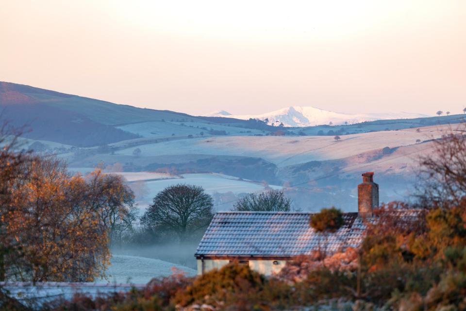  Flintshire, North Wales, looking frosty over the weekend